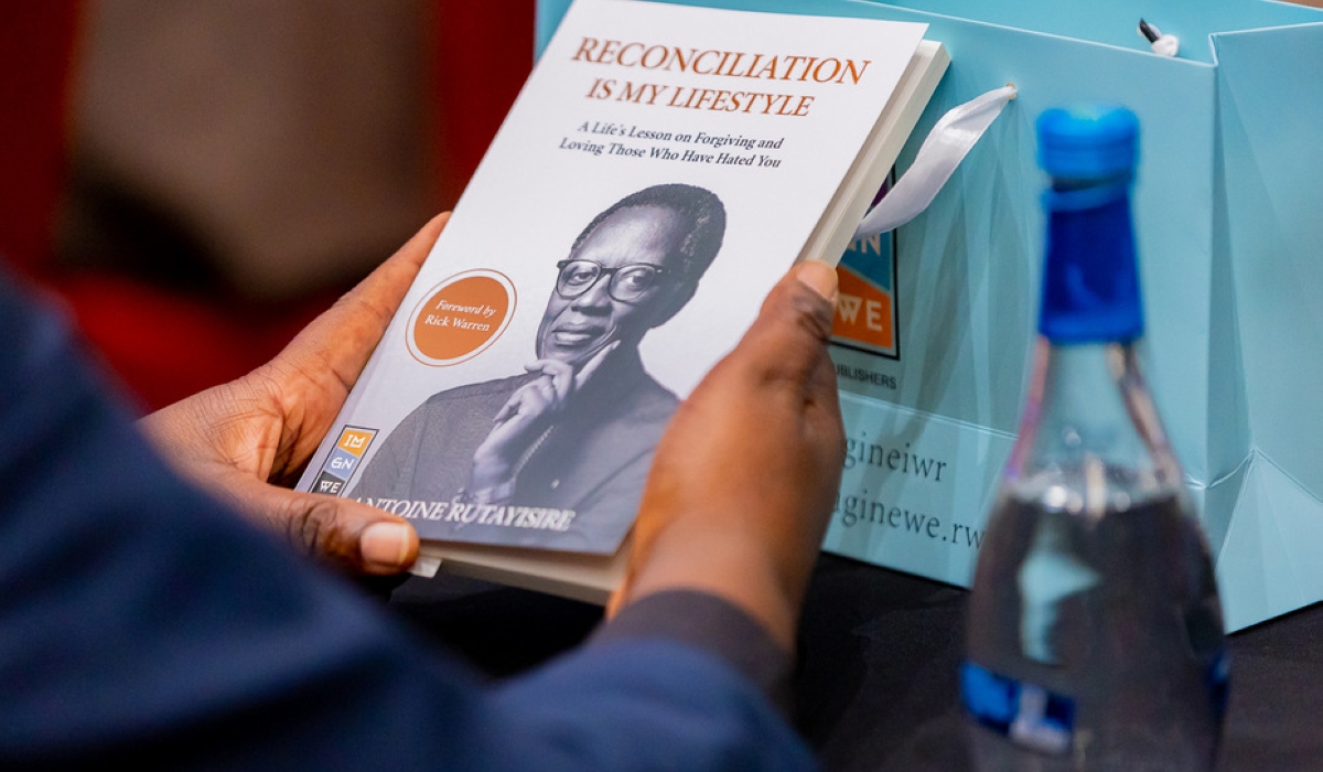 Reverend Antoine Rutayisire launched his book on reconciliation entitled “Reconciliation is my lifestyle .A life’s lesson on forgiving and loving those who have hated,” , on Sunday, December 18. Courtesy