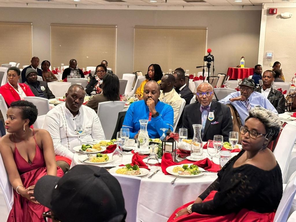 Members of RPF Inkotanyi who live in the United States of America during  the celebration of the 35th anniversary of RPF-Inkotanyi at Knollwood Country Club, in Indiana state on Sunday, December 18,. Courtesy