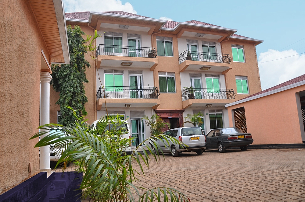 An appartment block in Kigali. Courtesy
