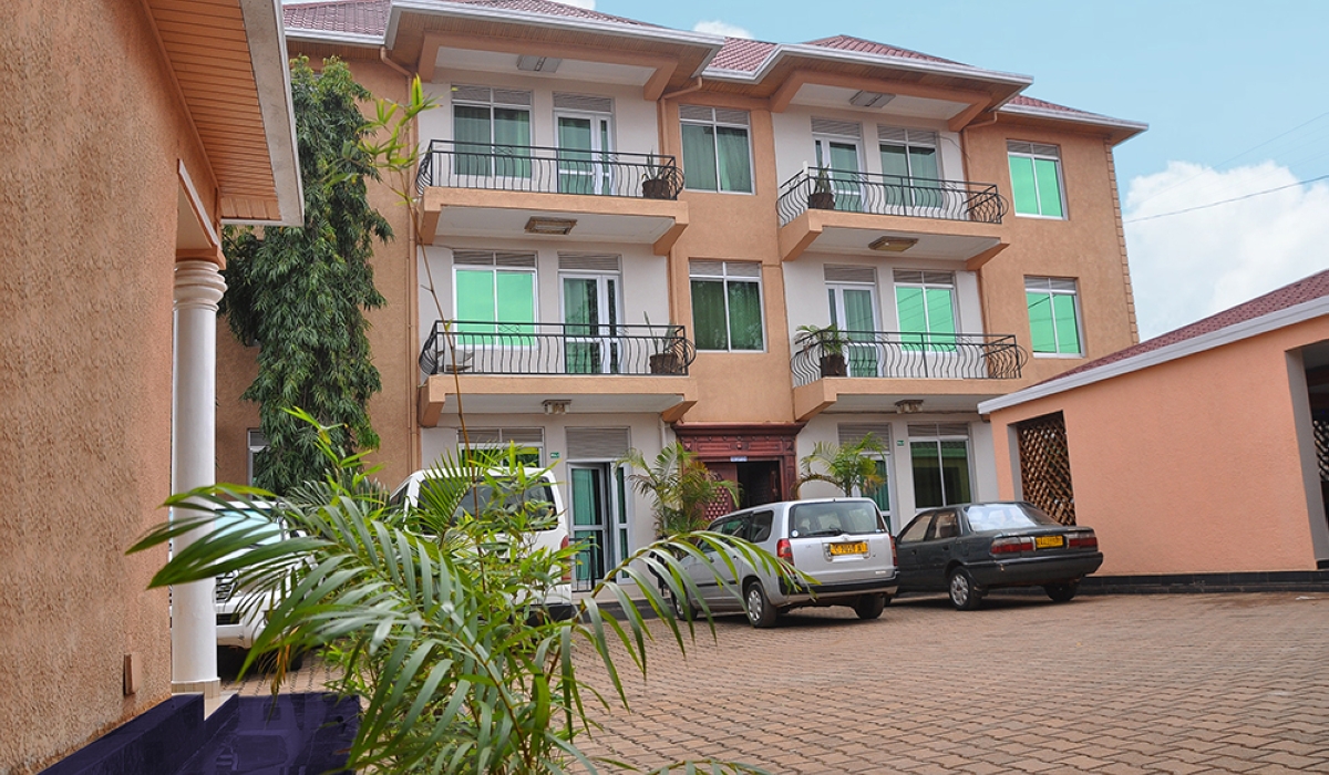 An appartment block in Kigali. Courtesy