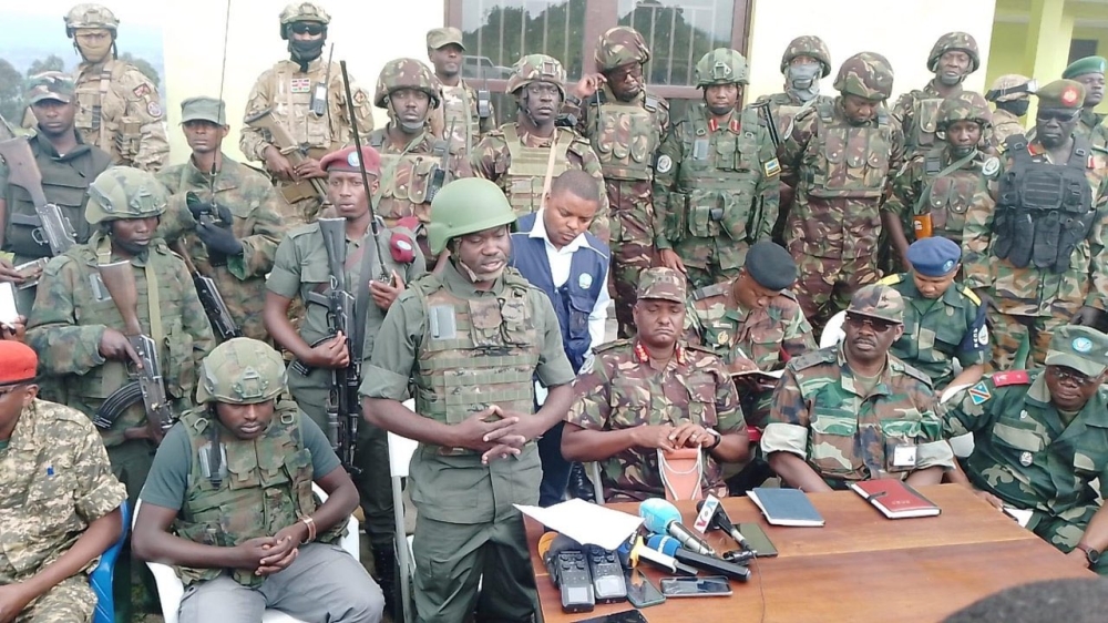 The M23 rebel group has declared their withdrawal from Kibumba and has handed over control of the territory to the East African Community (EAC) force in the Democratic Republic of Congo, which is led by Kenyan Major General Jeff Nyagah. Courtesy