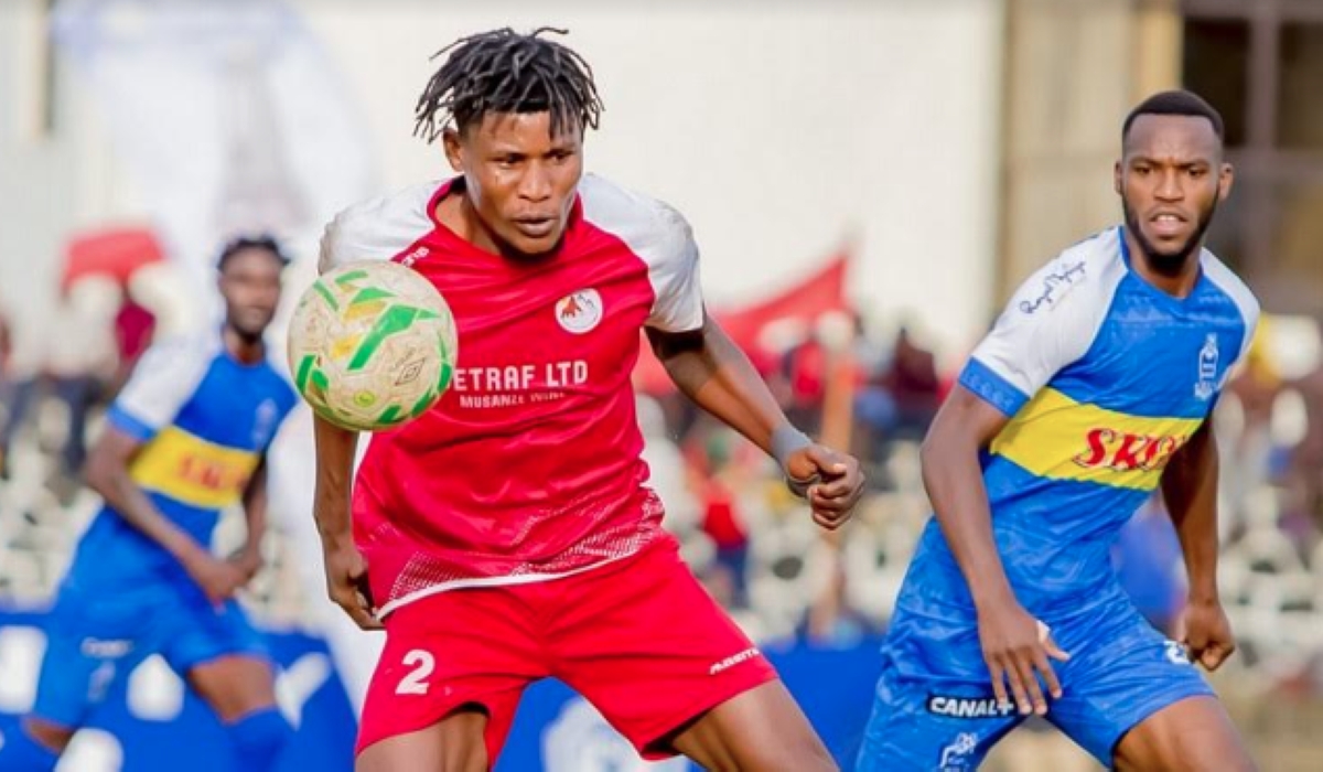 Rayon Sports have joined the race to sign Musanze FC striker Peter Agblevor. Photo: Courtesy.