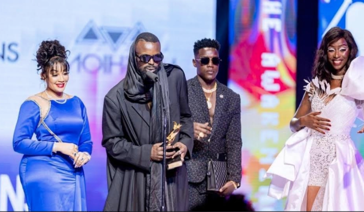 Moses Turahirwa was awarded African Designer at ASFAs 2022