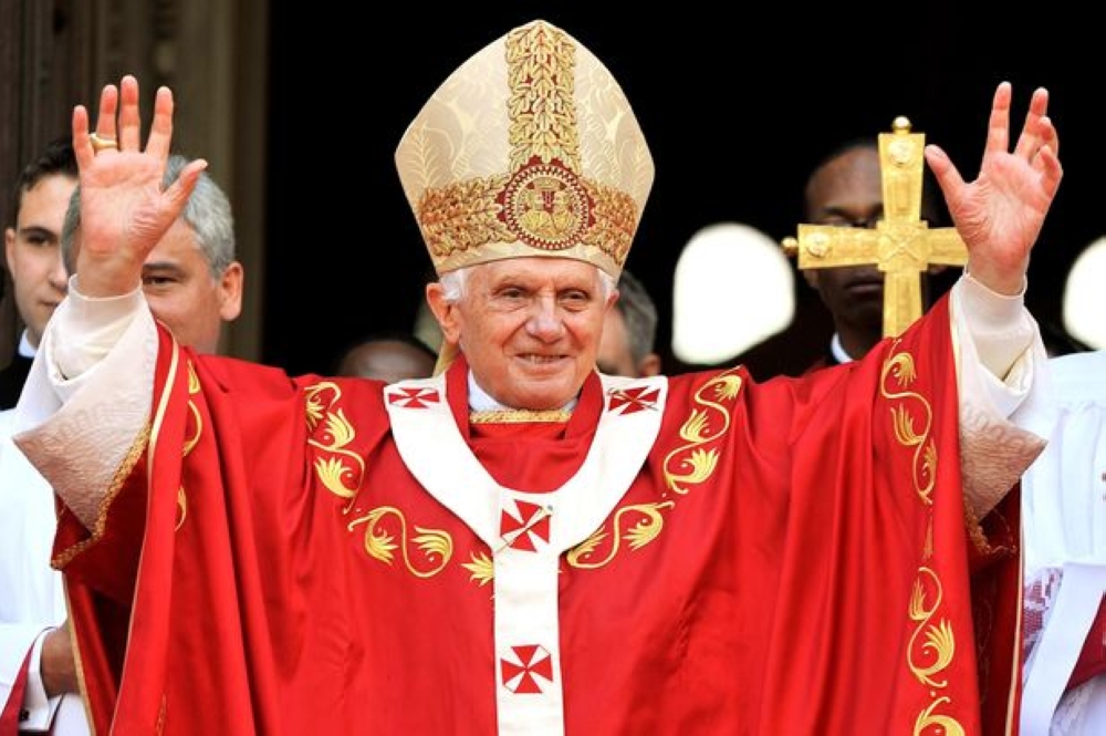 The  Pope Emeritus Benedict XVI died at the age of 95, on December 31. Internet
