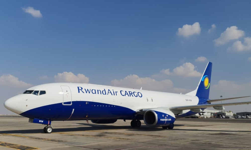 The national carrier, RwandAir, celebrated  the acquisition of the first cargo plane  in November 2022. Courtesy
