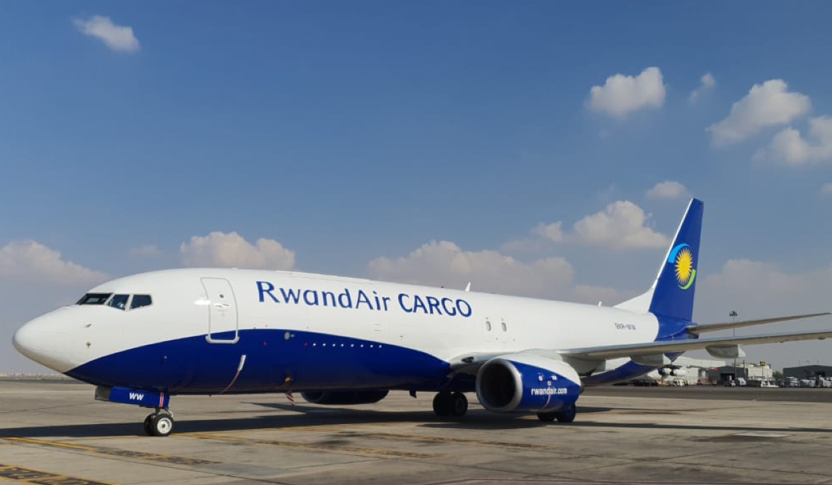 The national carrier, RwandAir, celebrated  the acquisition of the first cargo plane  in November 2022. Courtesy