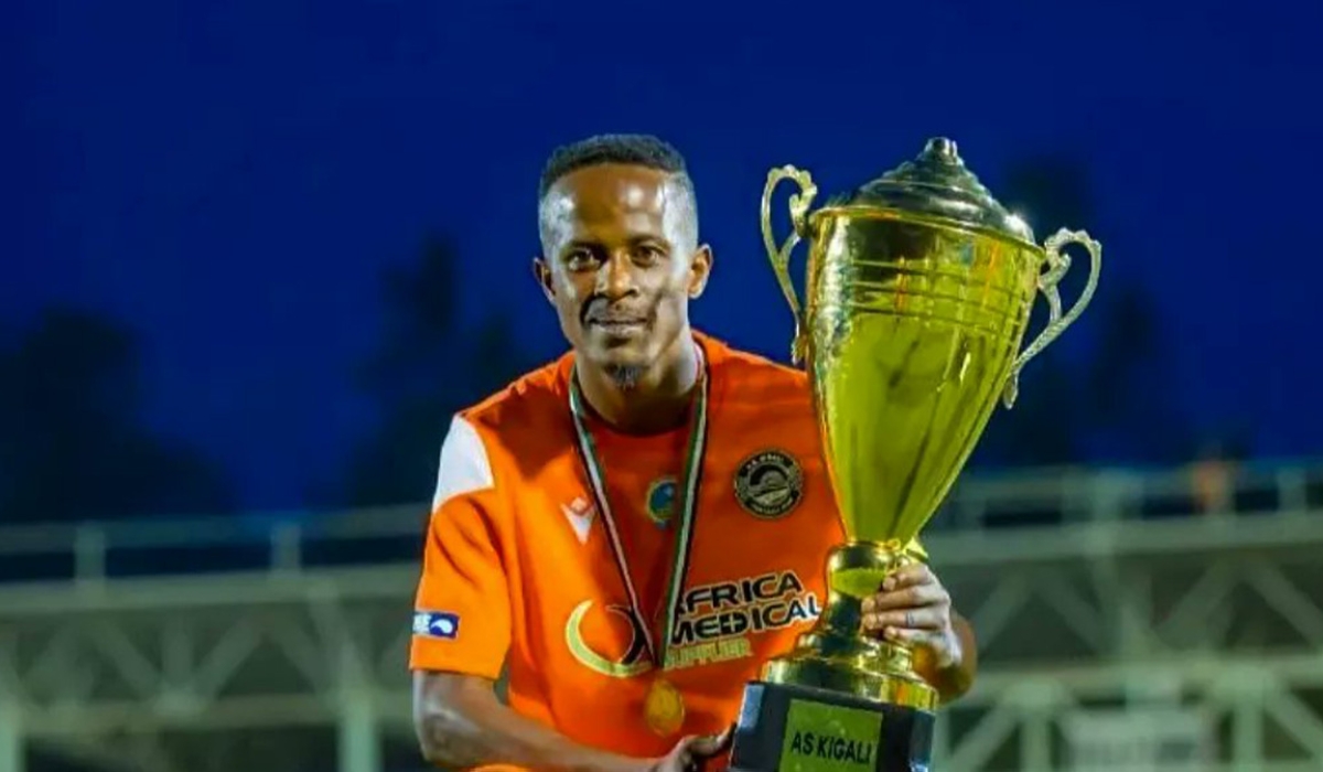 AS Kigali captain Haruna Niyonzima will join Libyan topflight club Al Ta’awn Sports from AS Kigali. Photo: Courtesy.