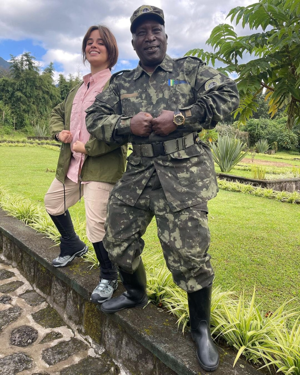 Camila Cabello “the world's luckiest person” after visiting gorillas in Rwanda