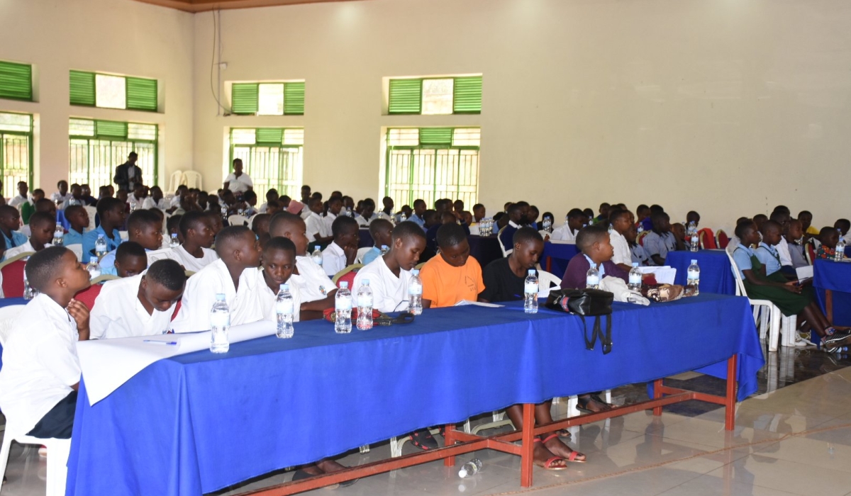 More than 150 girls from Murambi, Kiziguro, and Rwimbogo sectors attended the  holiday camp held in Gatsibo.