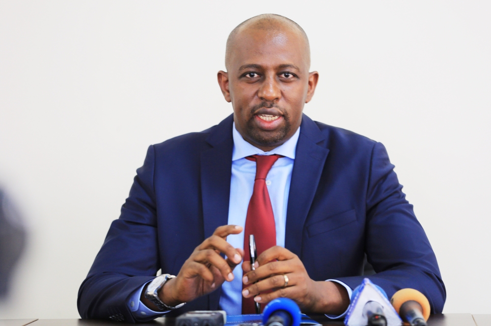 Thierry Murangira, Rwanda Investigation Bureau spokesperson. He revealed that statistics from RIB confirms that a total of 150 people were trafficked over the past three years (2020-2022. File
