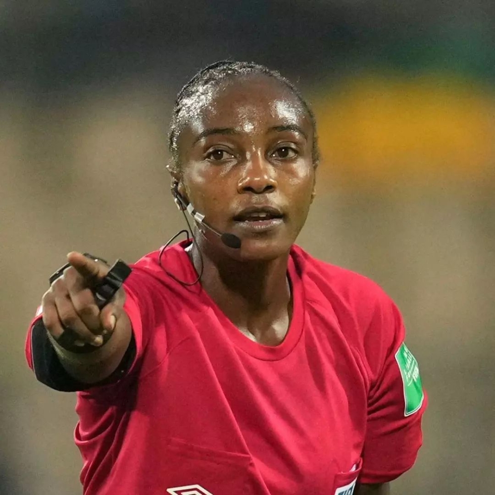 Rwandan referee Salima Mukansanga is among four African referees selected to officiate the 2023 FIFA Women’s World Cup that will take place in Australia and New Zealand from 20 July to 20 August.