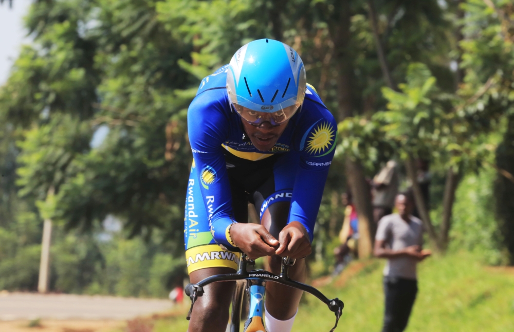 Team Rwanda cyclist Yves Nkurunziza has joined Kigali-based cycling club InovoTec. File