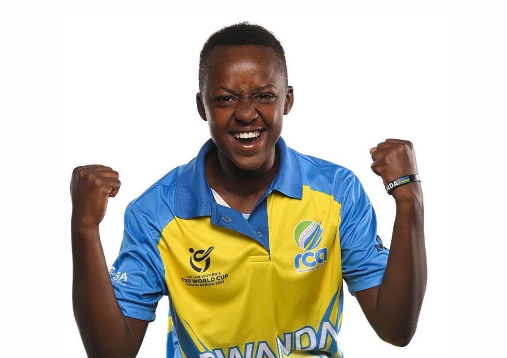 A very good all-rounder, Gisele Ishimwe bats and bowls very well for the team. She is among the rwandan squad at the much-anticipated inaugural ICC U19 Women’s T20 World Cup slated for January 14-29.