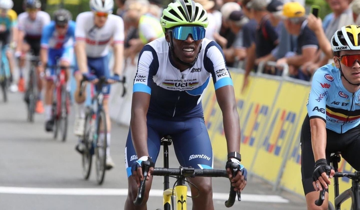 Team Rwanda rider Eric Muhoza has joined Germany based team BIKE AID for a one year deal. Courtesy
