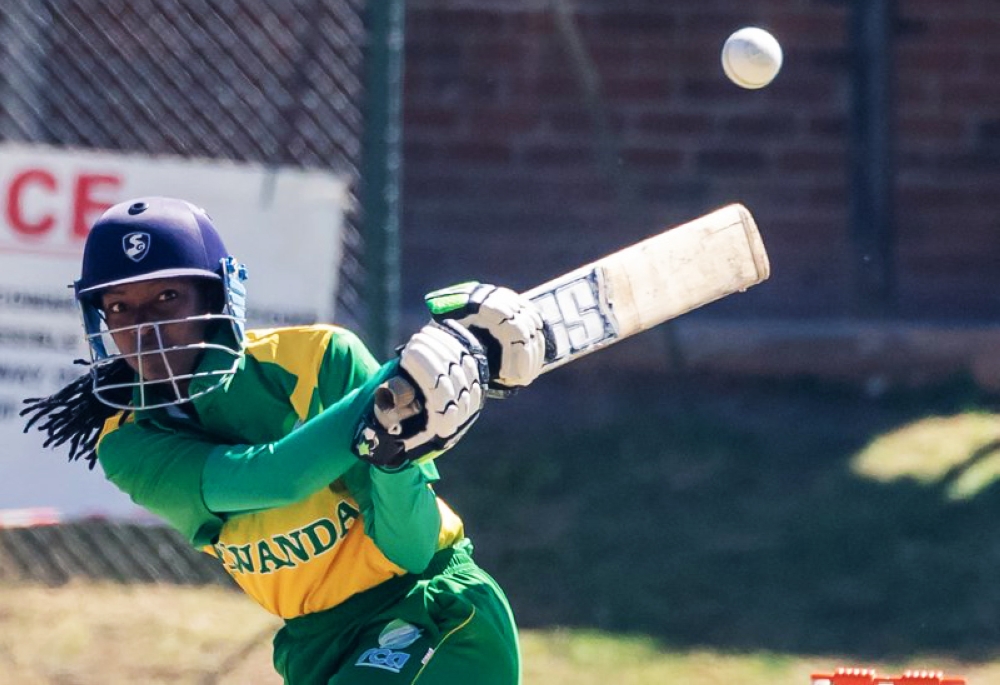 Rwanda’s  all-rounder Henriette Ishimwe was among the best two young African cricketers selected from Africa last year for the Fairbank tournament in Dubai.