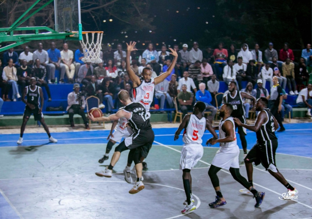 Point guard Thierry Munyeshuri stole the show on Friday night as his 42 points inspired topflight newcomers Kigali Titans  to a stunning 98-85 victory