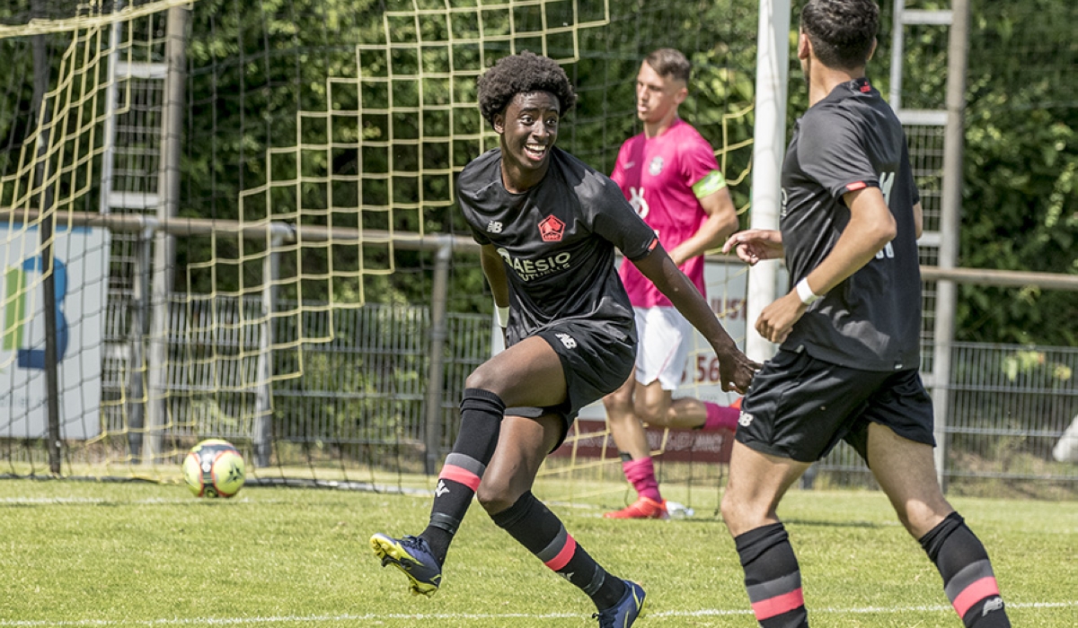Hakim Sahabo was outstanding for Lille U19 despite their 1-0 defeat to Lens U19