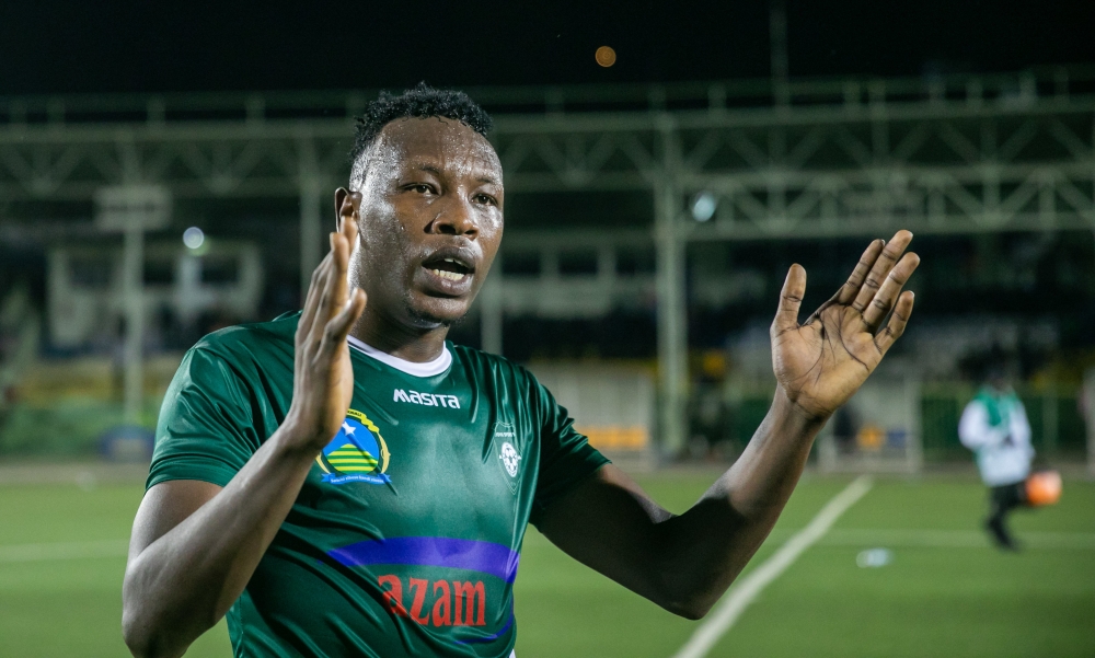 Defender Aimable Nsabimana has agreed to extend his stay at SC Kiyovu on a two-year deal. Photo by Olivier Mugwiza