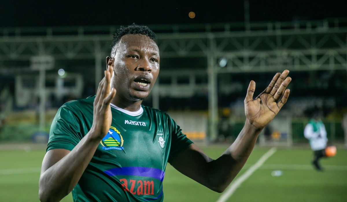 Defender Aimable Nsabimana has agreed to extend his stay at SC Kiyovu on a two-year deal. Photo by Olivier Mugwiza