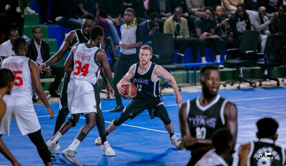 Kigali Titans stun Patriots 98- 85  last week at Kepler basketball playground. They are looking to pull another trigger against champions Rwanda Energy Group this evening at 9 pm. File