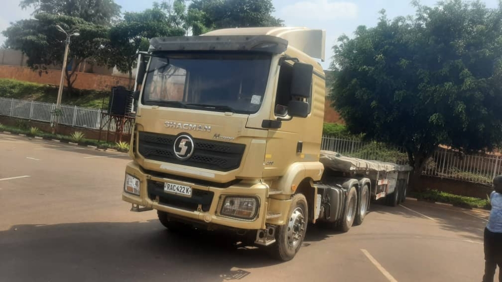 Jean Baptiste Harerimana was arrested Saturday, January 21, in Gikondo, Kicukiro District driving a trailer.