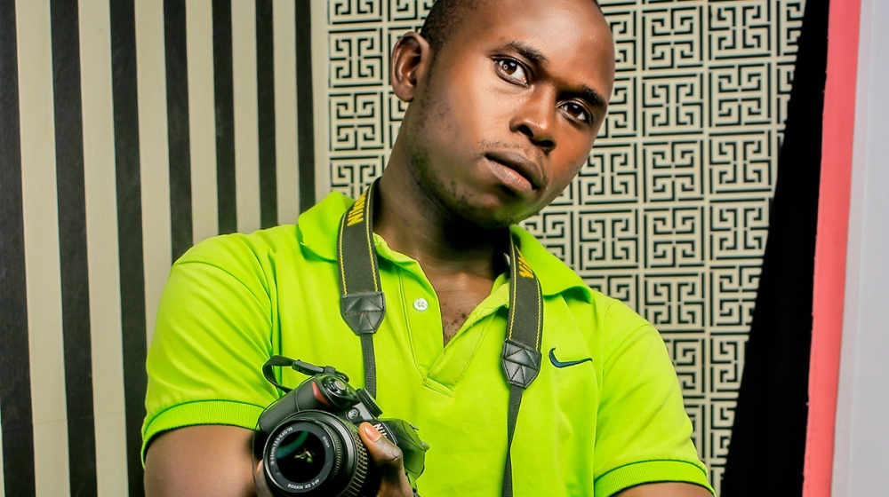 Rwandan filmmaker Jonas Munyaneza,the 29-year-old recollects developing a passion for filmmaking at a tender age. Courtesy. Photo by Joan Mbabazi