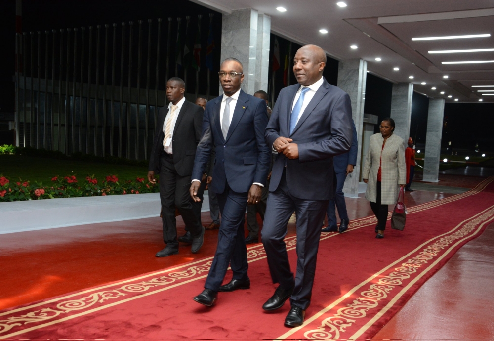Prime Minister Edouard Ngirente has arrived in Dakar for the 2nd edition of the Dakar Summit on agriculture and agribusiness, on January 25. Courtesy