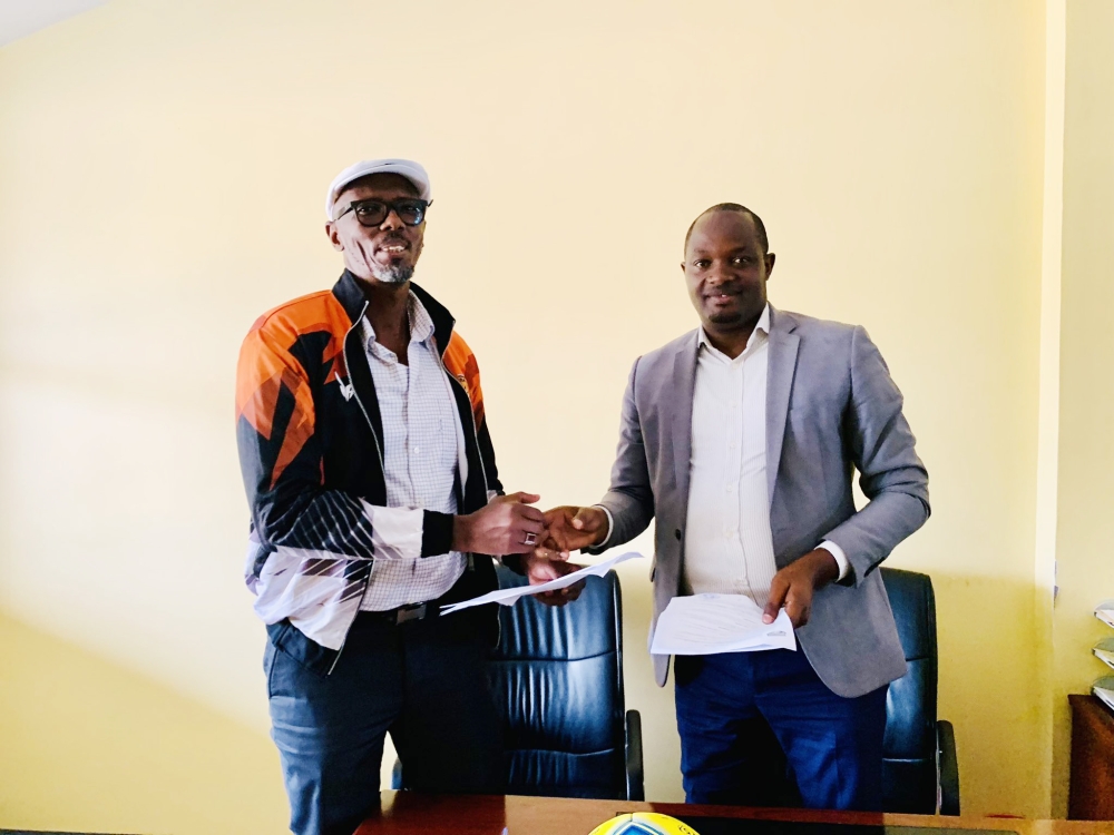 Former AS Kigali head coach Eric Nshimiyimana was appointed the new head coach of Bugesera FC. Courtesy