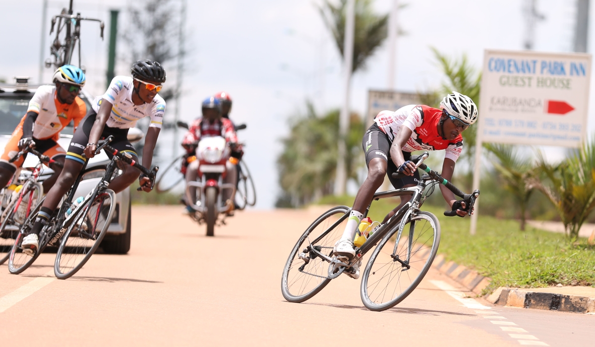 Riders during Rwanda Cycling Cup. A total of 18 cycling teams will participate at the forthcoming 2023 Heroes Cycling Cup which is due in Kigali on Sunday, January 29. Sam Ngendahimana
