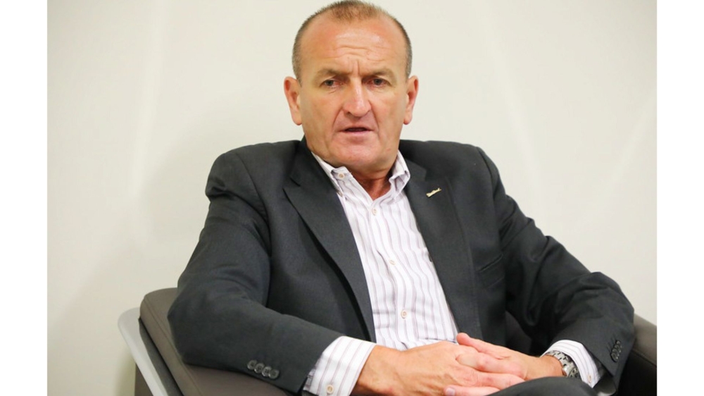 Rob Kucera, District Director East Africa, Complex General Manager – Radisson Blu Hotel & Convention Centre during an interview. Photos by Craish Bahizi