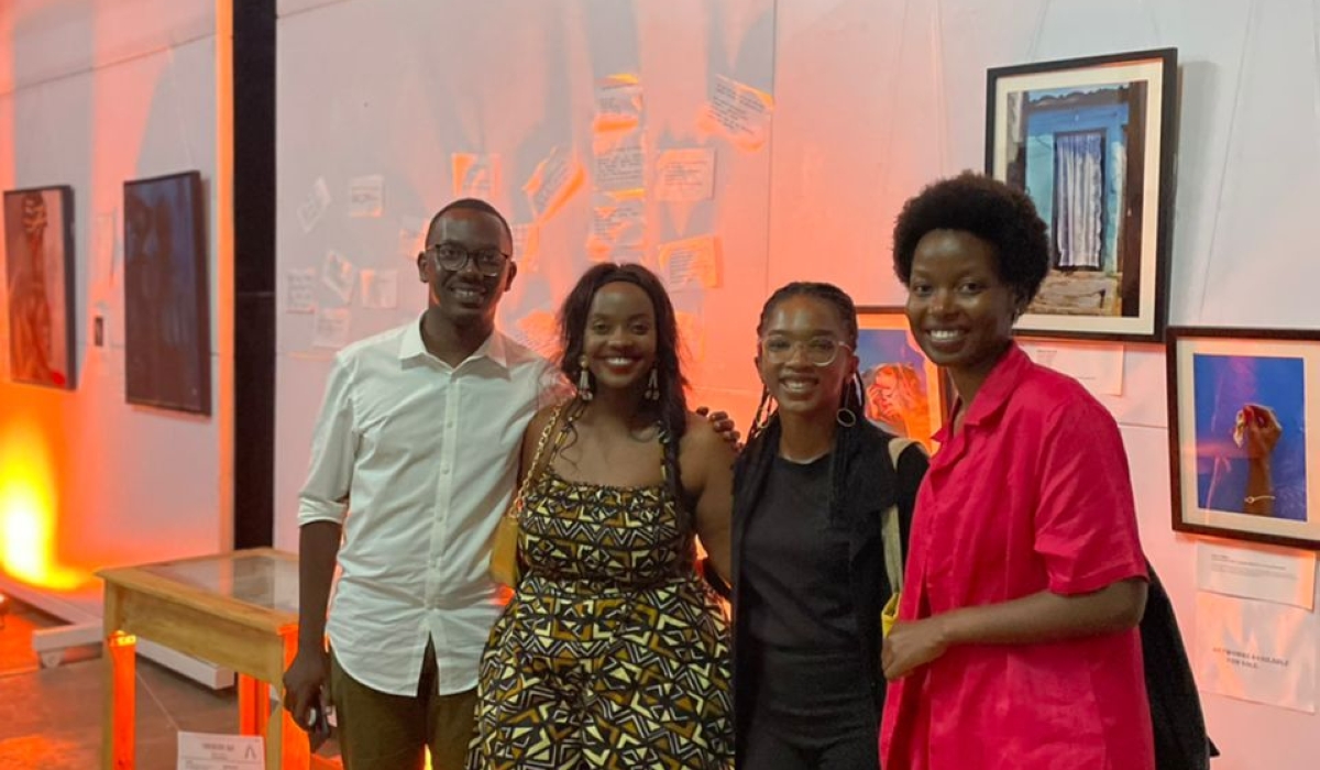 Alain Sabineza, Kakizi Jemima,Dominique Alonga and Fabiola Rutamu. Photos by Christel Arras