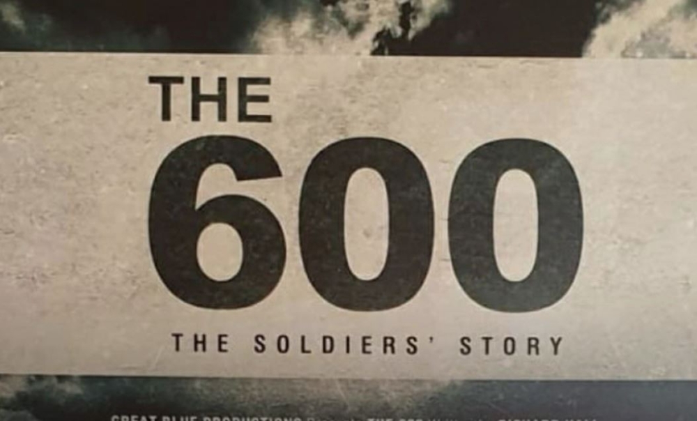 A screenshot of  ‘The 600 The Soldiers&#039; Story’. This movie, released in 2019, that brought to life the sacrifices that were made by the 600 RPA soldiers that were holed up in the CND building (now Parl