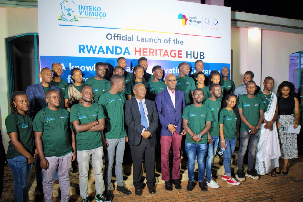 Rwanda Heritage Hub, the center opened at the end of 2022 at the Kandt House Museum. But it was officially launched in Kigali on January 31. Photos by Craish BAHIZI