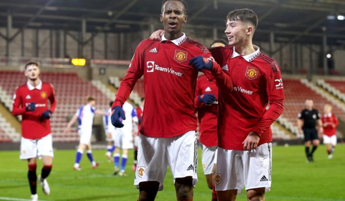 Noam Emeran&#039;s goal against Blackburn Rovers U21 at the Leigh Sports Village on January 27 has been nominated for the Manchester United goal of the month award.