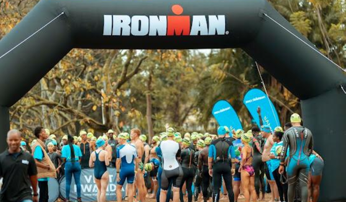 Ironman 70.3 race winds up in Rubavu on Sunday ,August 14, 2022. According to Rubavu Mayor ,preparations for the second edition of  the Ironman 70.3 Triathlon race are underway.Courtesy