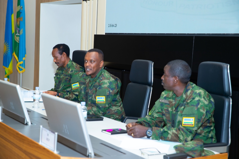 RDF briefs defense attaches on Mozambique, CAR operations