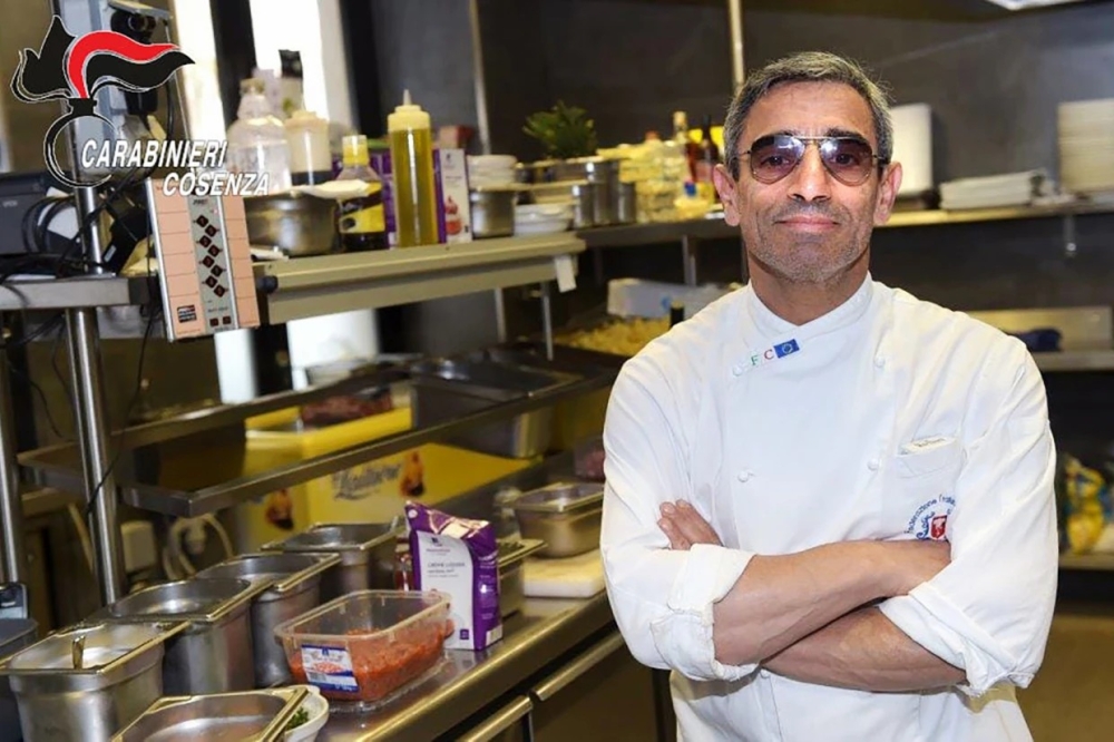 Edgardo Greco, a convicted murderer linked to Italy&#039;s most powerful organized crime group, the &#039;ndrangheta. Photo by Carabinieri Cosenza / AP