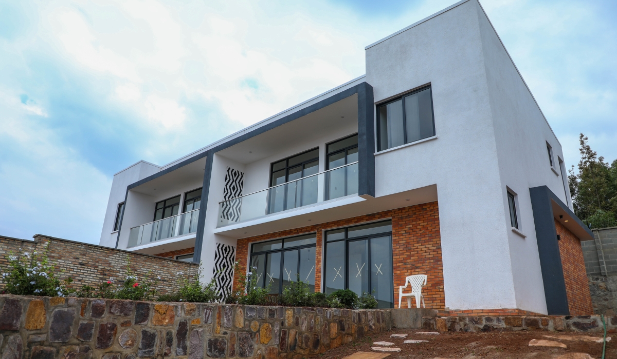 One of tens of house units at Isange Estates at Rebero in Kicukiro district on July 29, 2022. Dan Nsengiyumva