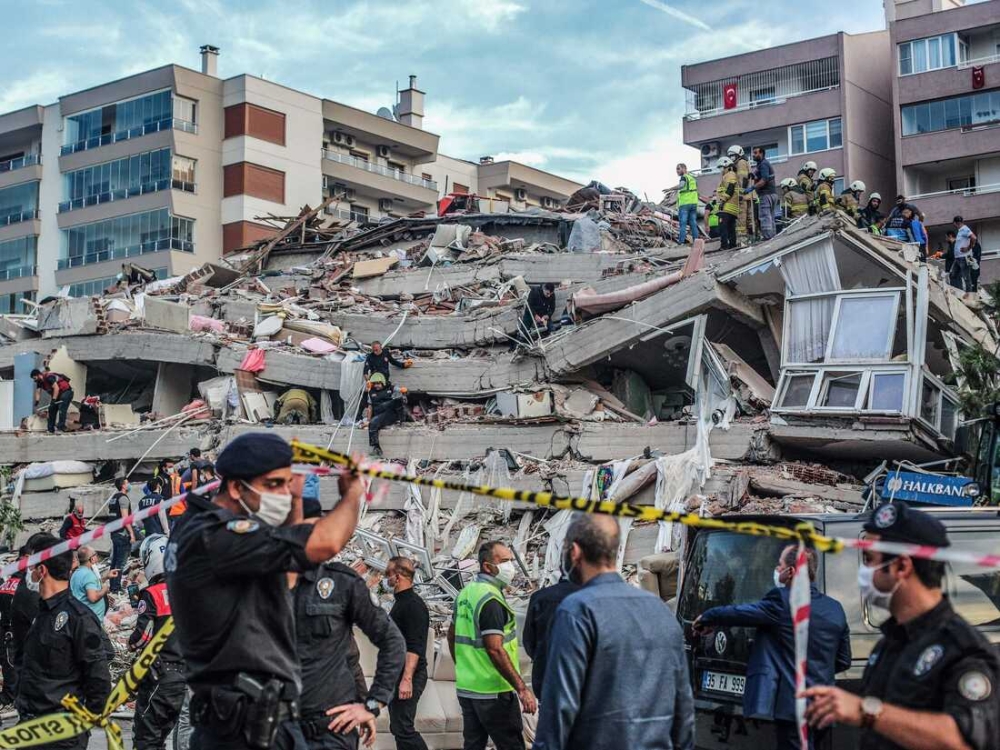 The ongoing rescue activities to search for victims of the earthquake that killed more than 2,600 people across a swathe of southern Turkey and northwest Syria on Monday, January 6. Internet.