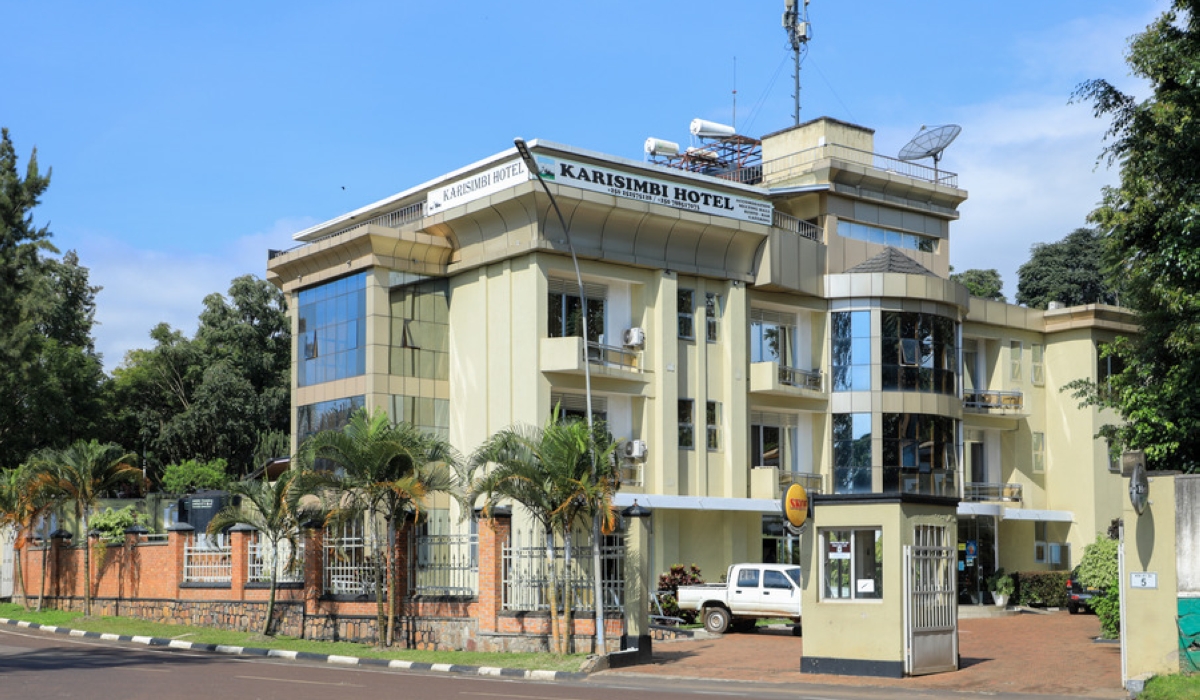 A view of Karisimbi Hotel in Kiyovu, Nyarugenge District. The hotel is under auction following five years of liquidation.