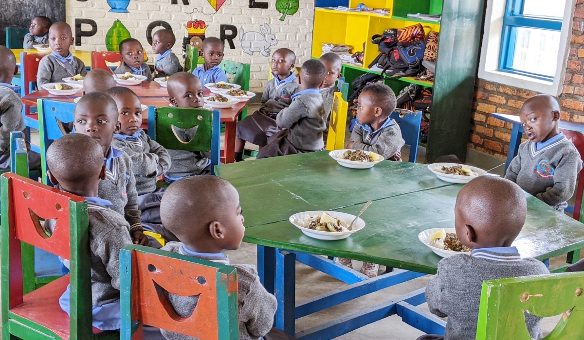 Children at Busumba Early Childhood Development Center. All photos by Germain Nsanzimana