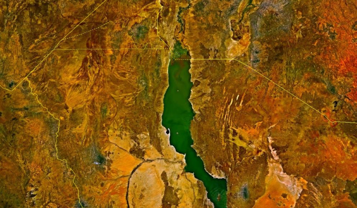The Ilemi Triangle region is at the north-western corner of Lake Turkana.