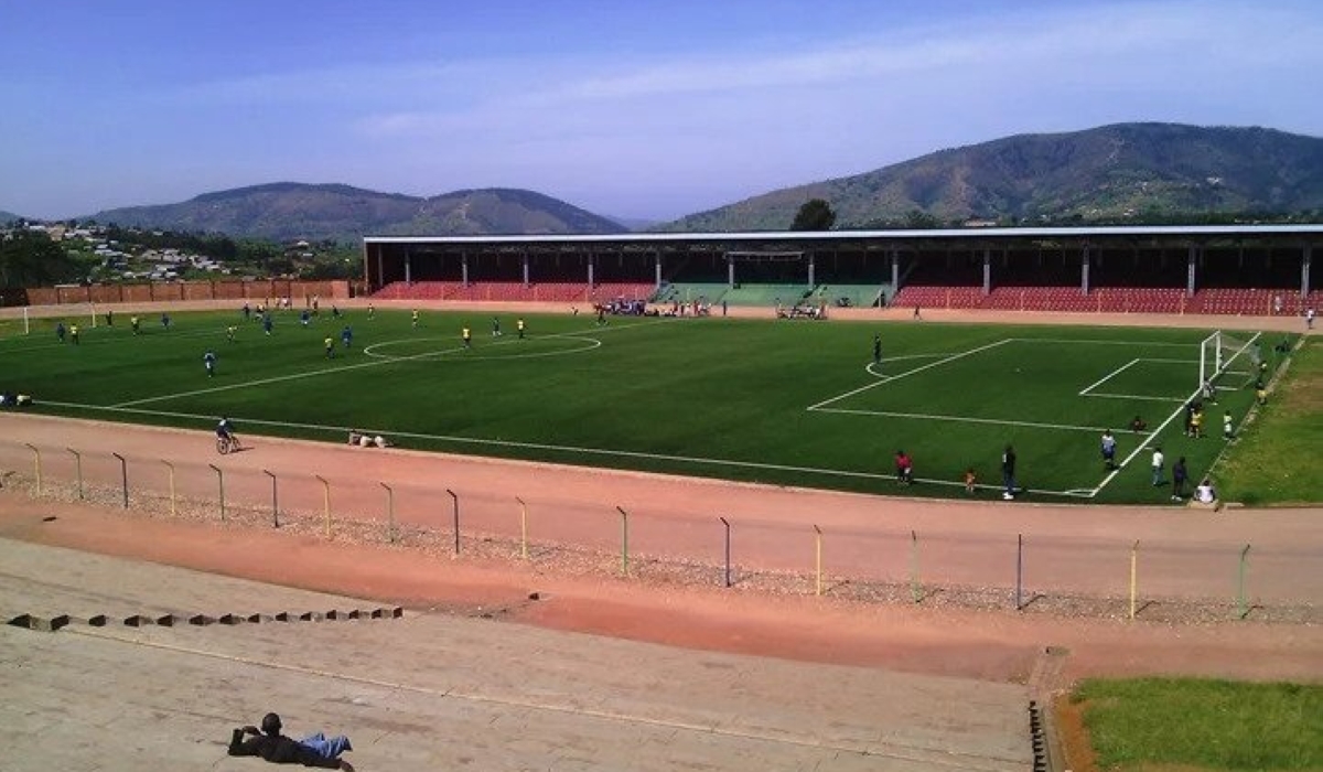 Muhanga stadium is among three stadium that are set to be revamped. Courtesy