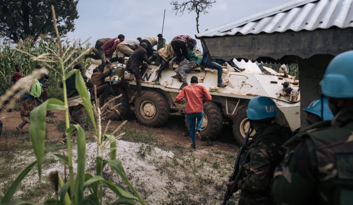 Militia attack UN peacekeepers in DR Congo.