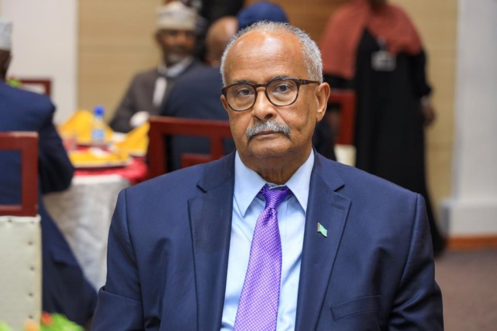 Somali Presidential Special Envoy to the EAC, Abdusalam Omer. Courtesy
