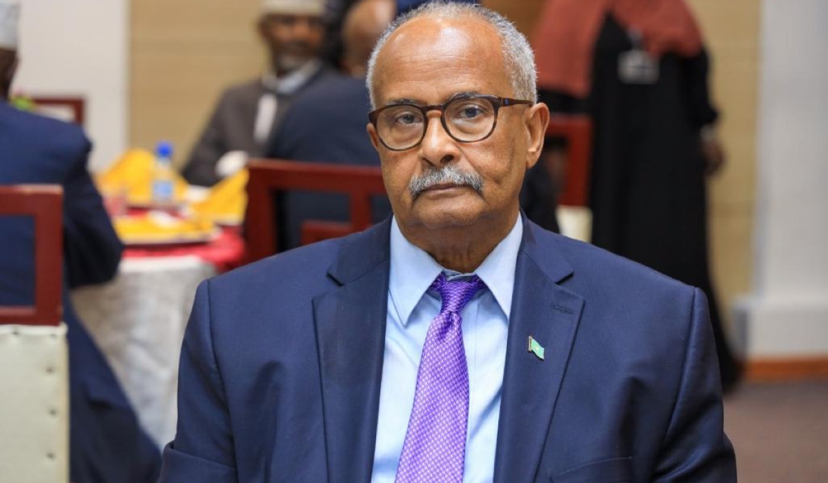 Somali Presidential Special Envoy to the EAC, Abdusalam Omer. Courtesy
