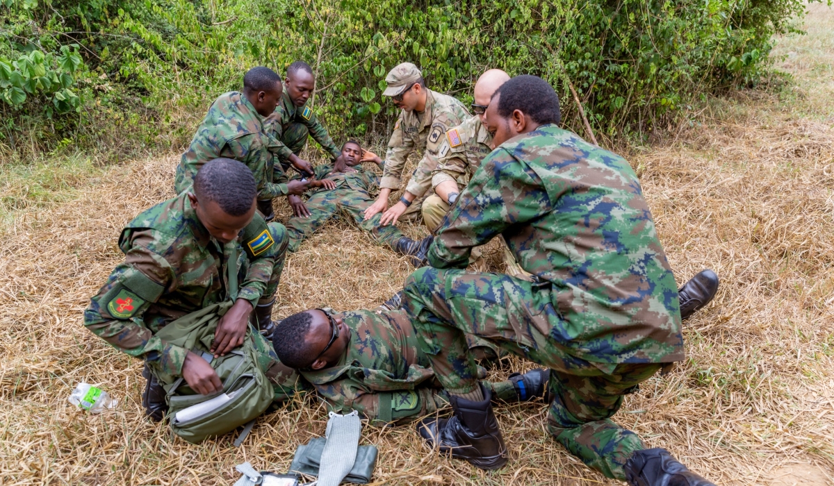 The Rwanda Defence Force has sent military personnel in the multinational exercise codenamed Justified Accord 23 (JA23) from February 13 to 24. COURTESY