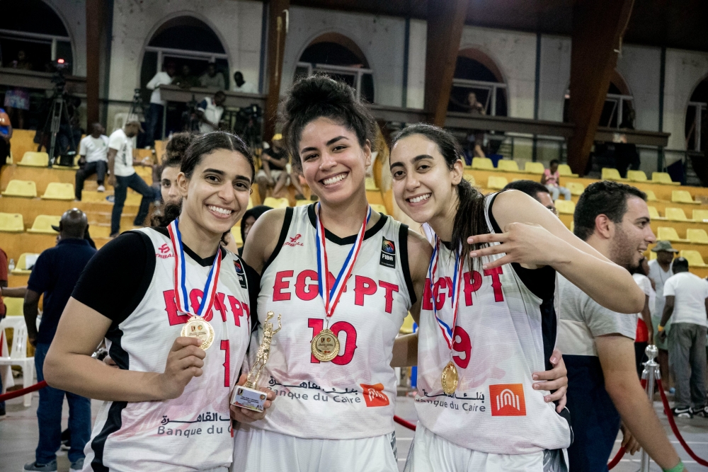 Egypt beat Zone 5 qualifiers hosts Uganda 74-65 in the final at MTN Arena, Lugogo in Kampala on Sunday. Courtesy