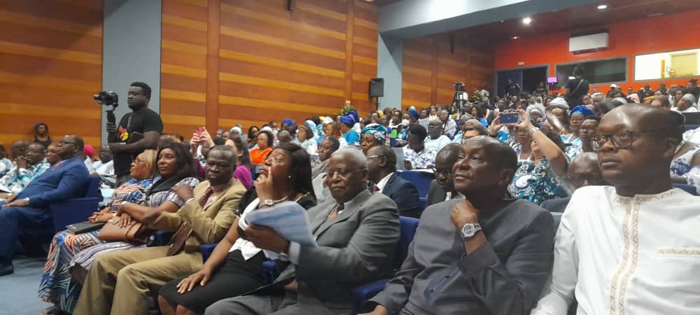 Participants of the International Forum of Professional Women for Water, Sanitation and Environment in Abidjan, Côte d&#039;Ivoire.