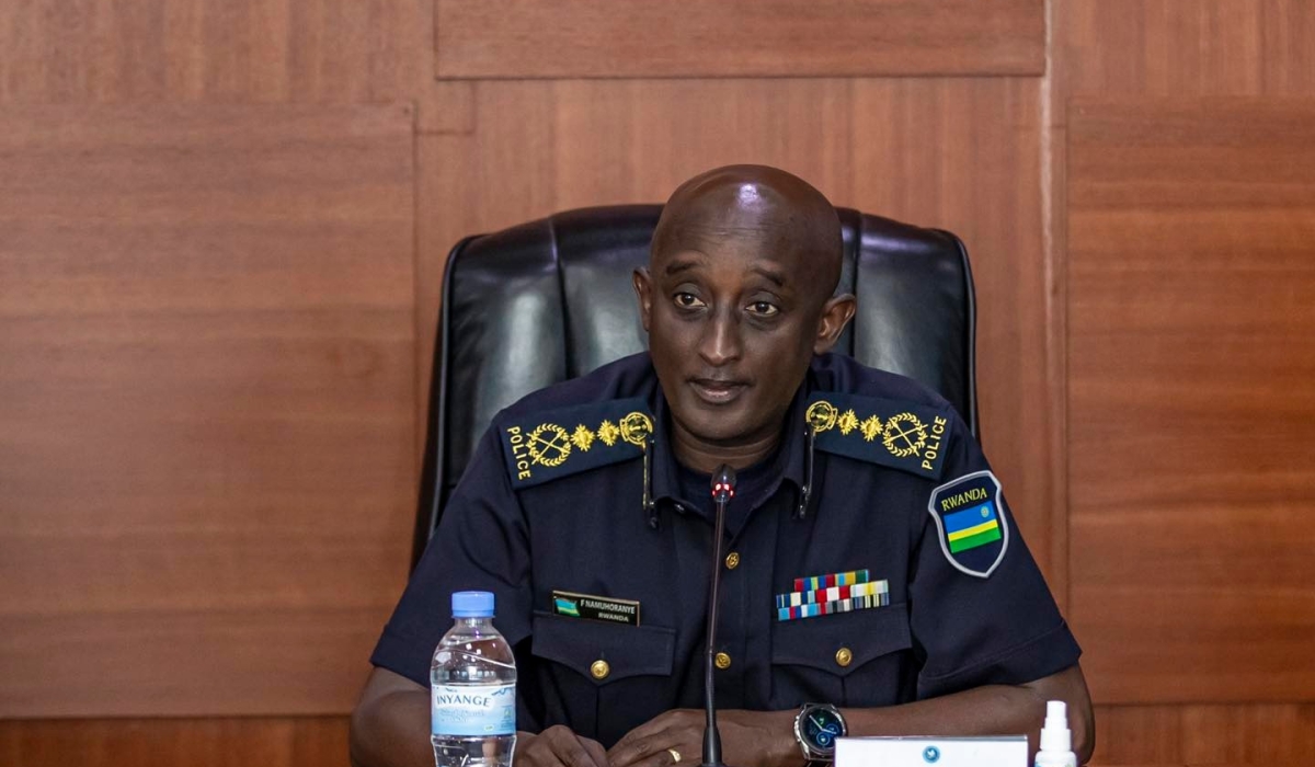 Deputy Commissioner General of Police (DCGP) Felix Namuhoranye has been appointed as the new Inspector General of Rwanda National Police on February 20. Courtesy